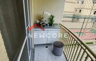 Imagem: O apartamento possui 2 Dormitórios, 2 Banheiros, 1 Vaga na