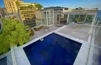 Imagem: O apartamento na cobertura possui 5 Dormitórios, 5 Banheiros