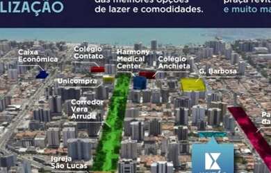 Imagem 2: Edifício kairos 3/4 com suíte e varanda na jatiuca -Maceió al