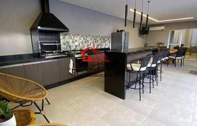 Imagem: A casa em condomínio possui 3 Dormitórios, 4 Banheiros, 4