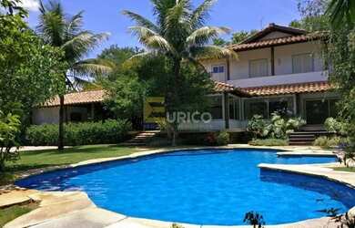 Imagem: A casa em condomínio possui 4 Dormitórios, 5 Banheiros, 3