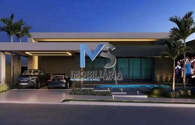 Imagem: A casa possui 5 Dormitórios, 1 Banheiro, 2 Vagas na garagem