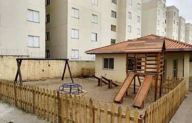 Imagem: O apartamento possui 2 Dormitórios, 1 Banheiro, 1 Vaga na garagem