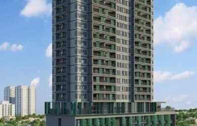 Imagem: O apartamento possui 1 Dormitório, 1 Banheiro, 1 Vaga na garagem