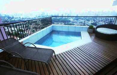 Imagem: O apartamento possui 4 Dormitórios, 4 Banheiros, 3 Vagas na