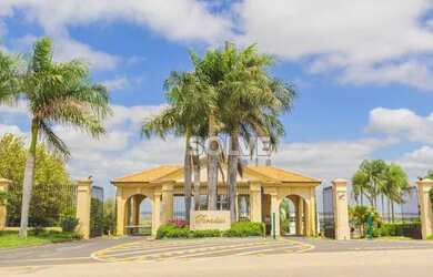 Imagem: A casa em condomínio possui 4 Dormitórios, 5 Banheiros, 5