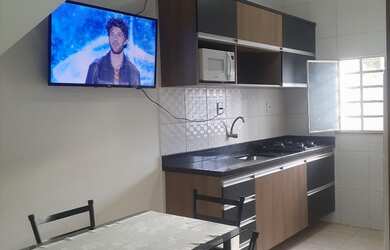 Imagem: O apartamento possui 1 Dormitório, 1 Vaga na garagem e está