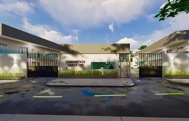 Imagem: A casa em condomínio possui 2 Dormitórios, 1 Banheiro, 1 Vaga