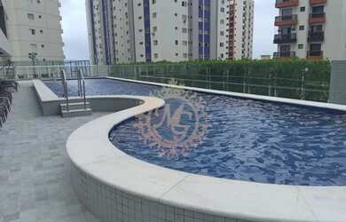 Imagem: O apartamento possui 1 Dormitório, 2 Banheiros, 1 Vaga na garagem