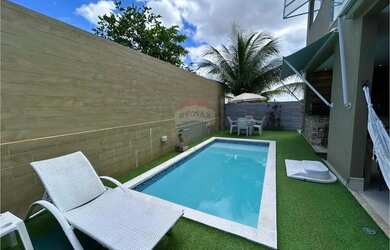 Imagem: A casa em condomínio possui 4 Dormitórios, 5 Banheiros, 5