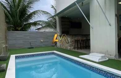 Imagem 2: CASA COM PISCINA PRIVATIVA - 4 SUÍTES NO ALPHAVILLE LITORAL NORTE II...