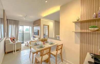 Imagem: O apartamento possui 2 Dormitórios, 2 Banheiros, 1 Vaga na