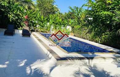 Imagem: A casa em condomínio possui 5 Dormitórios, 5 Banheiros, 4