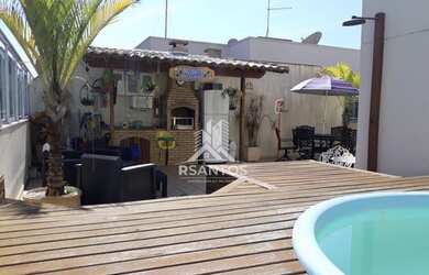 Imagem: O apartamento na cobertura possui 4 Dormitórios, 4 Banheiros