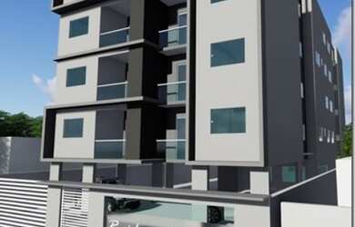 Imagem: O apartamento possui 1 Dormitório, 2 Banheiros, 1 Vaga na garagem