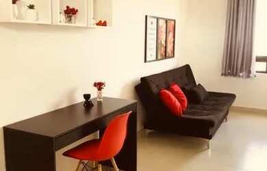 Imagem: O apartamento possui 1 Dormitório, 1 Banheiro, 1 Vaga na garagem