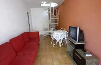 Imagem: O apartamento na cobertura possui 2 Dormitórios, 2 Banheiros