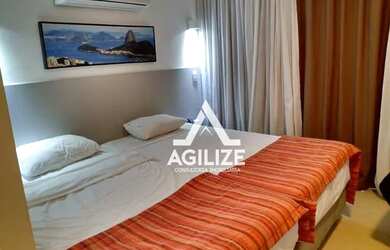 Imagem: O studio possui 1 Dormitório, 1 Banheiro, 30m² de Área e