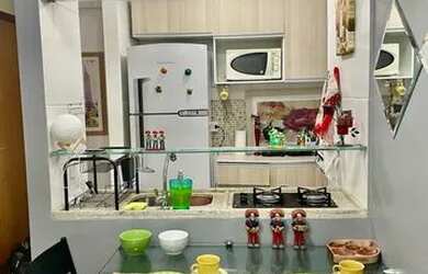 Imagem: O apartamento possui 1 Dormitório, 1 Vaga na garagem, Imóvel