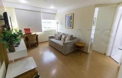 Imagem: O studio possui 1 Dormitório, 1 Banheiro, 1 Vaga na garagem