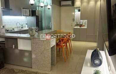 Imagem: O studio possui 1 Dormitório, 2 Banheiros, 1 Vaga na garagem