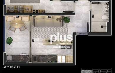 Imagem 10: Flats 1/4 - YOU Orla 14. Imóvel novo, 30m² de Área, 1 Banheiroe1 Dormitório