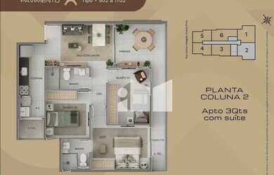 Imagem 10: Apartamento com 2 dormitórios à venda, 60 m² por R$ 665.000,00 - Praia...