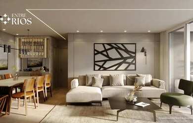 Imagem: O apartamento possui 3 Dormitórios, 4 Banheiros, 2 Vagas na