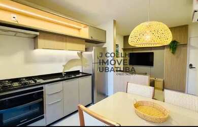 Imagem: O apartamento possui 1 Dormitório, 2 Banheiros, 1 Vaga na garagem