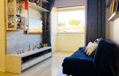 Imagem 2: Residencial Tellus. Churrasqueira, Imóvel mobiliado, 57m² de Áreae1...