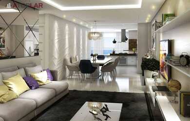 Imagem: O apartamento possui 3 Dormitórios, 3 Banheiros, 3 Vagas na