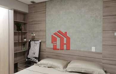 Imagem 7: Apartamento com 2 suítes, sala com sacada, cozinha americana e 2 vagas de garagem. Lazer c