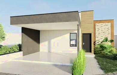 Imagem: A casa em condomínio possui 3 Dormitórios, 2 Banheiros, 2