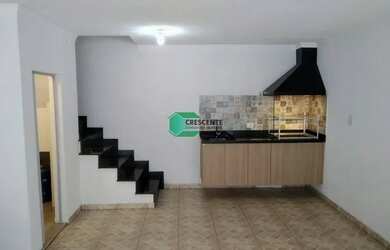 Imagem: A casa possui 3 Dormitórios, 3 Banheiros, 3 Vagas na garagem