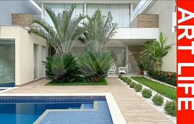 Imagem 1: CASA ART LIFE. Piscina, Churrasqueira, Ar-condicionadoeGuarda roupa