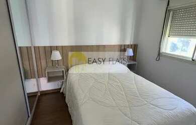 Imagem: O studio possui 1 Dormitório, 1 Banheiro, 1 Vaga na garagem