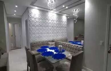 Imagem: O apartamento possui 2 Dormitórios, 1 Banheiro, 1 Vaga na garagem