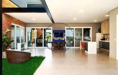 Imagem: A casa em condomínio possui 4 Dormitórios, 5 Banheiros, 4