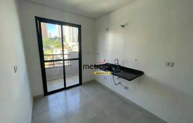 Imagem: O apartamento na cobertura possui 2 Dormitórios, 1 Banheiro