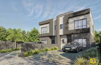 Imagem: A casa possui 3 Dormitórios, 4 Banheiros, 2 Vagas na garagem