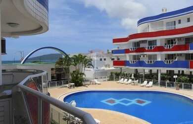 Imagem: O apartamento possui 1 Dormitório, 1 Banheiro, 1 Vaga na garagem