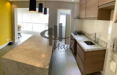 Imagem: O apartamento possui 2 Dormitórios, 2 Banheiros, 2 Vagas na