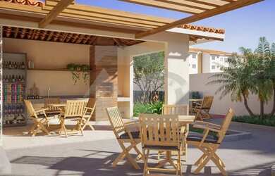 Imagem 6: Portal das Cores Apartamento Prático com 1 Banheiro e Vaga Aberta