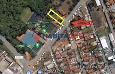 Imagem: O terreno possui 900m² de Área e está localizado em Santa