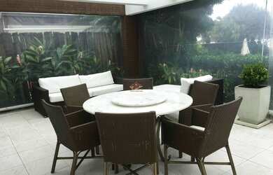 Imagem 8: Linda casa frente ao mar dentro de condomínio na praia de juquehy , disponível...