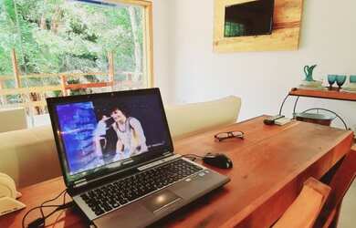 Imagem 9: AP VARANDA DA MATA. Piscina, Ar-condicionado, Vista para o mareGuarda...