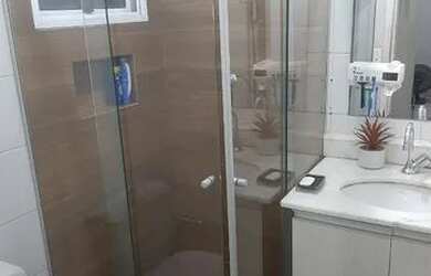 Imagem: A casa em condomínio possui 2 Dormitórios, 2 Banheiros, 2