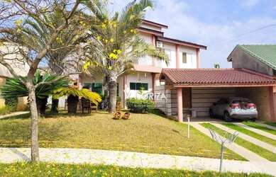 Imagem: A casa em condomínio possui 3 Dormitórios, 4 Banheiros, 5