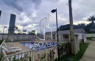 Imagem: O apartamento possui 2 Dormitórios, 1 Banheiro, 1 Vaga na garagem