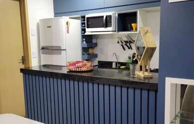 Imagem: O apartamento possui 2 Dormitórios, 2 Banheiros, 1 Vaga na